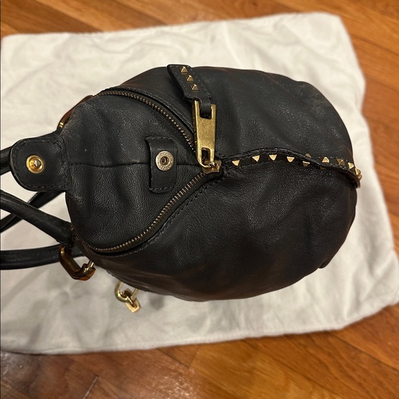 Marc Jacobs vintage Black Leather Paradise Rio Satchel, Preloved w/dust bag - Picture 3 of 7